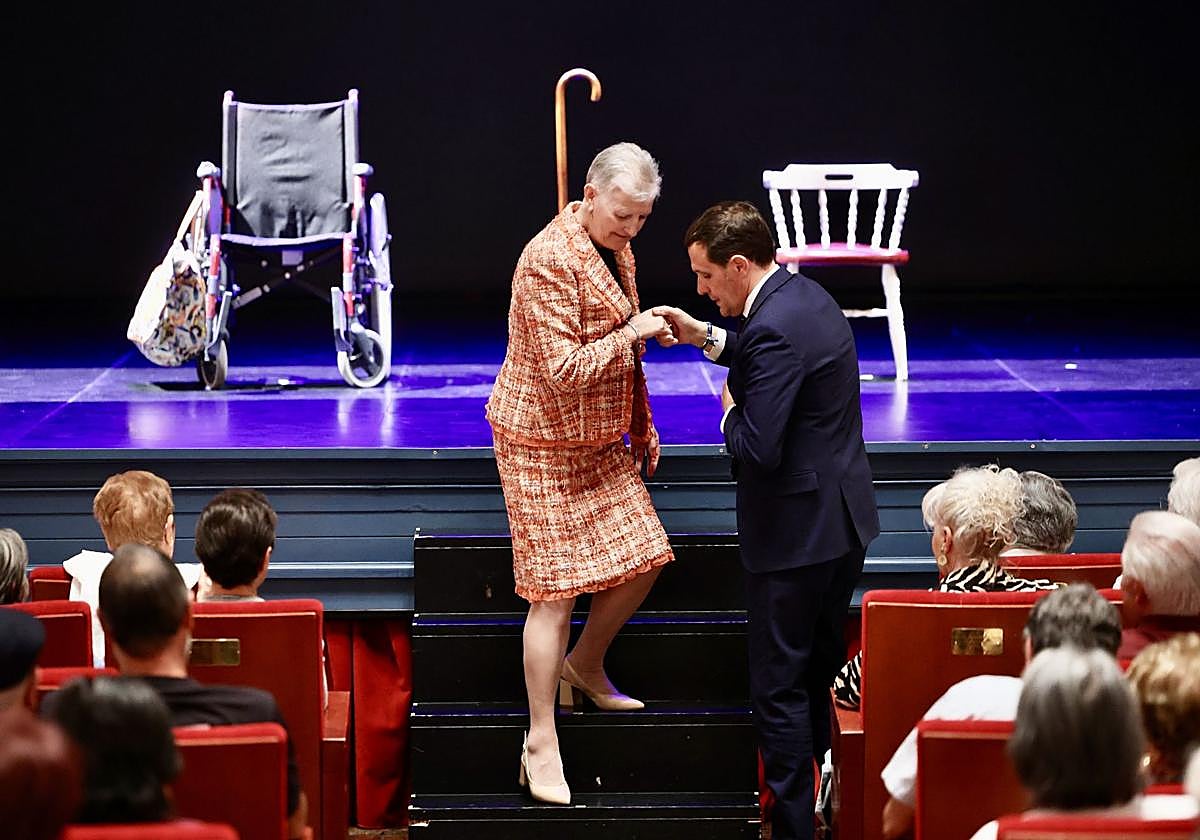 La gala homenajeando a los mayores de la provincia de Valladolid, en imágenes