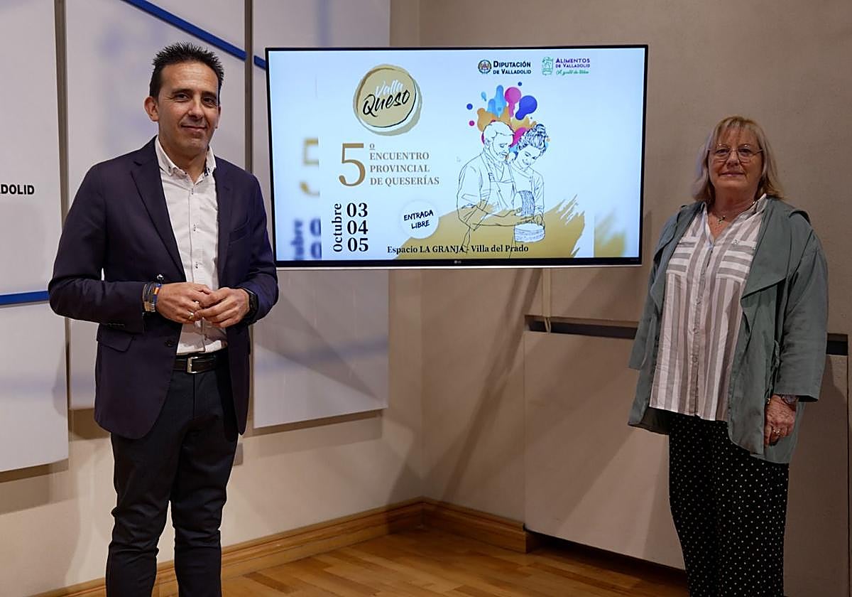 Presentación de 'Vallaqueso', este miércoles en el Palacio de Pimentel.