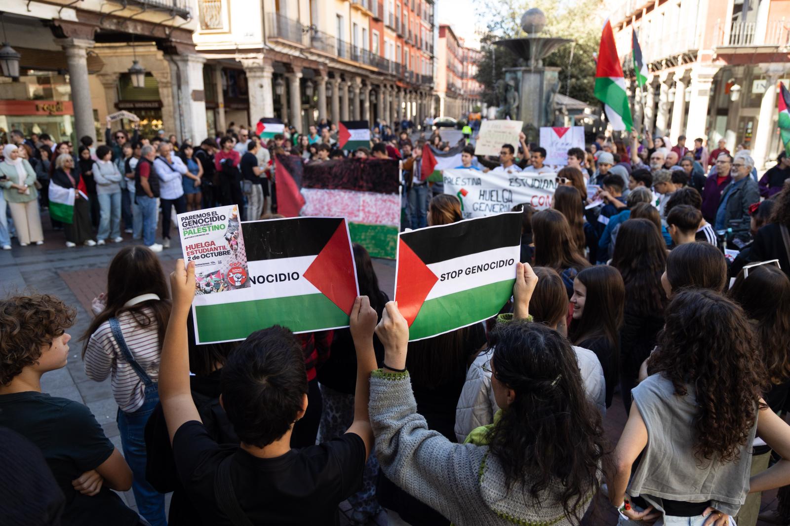 Los estudiantes de Valladolid salen a la calle contra la «horrorosa ...