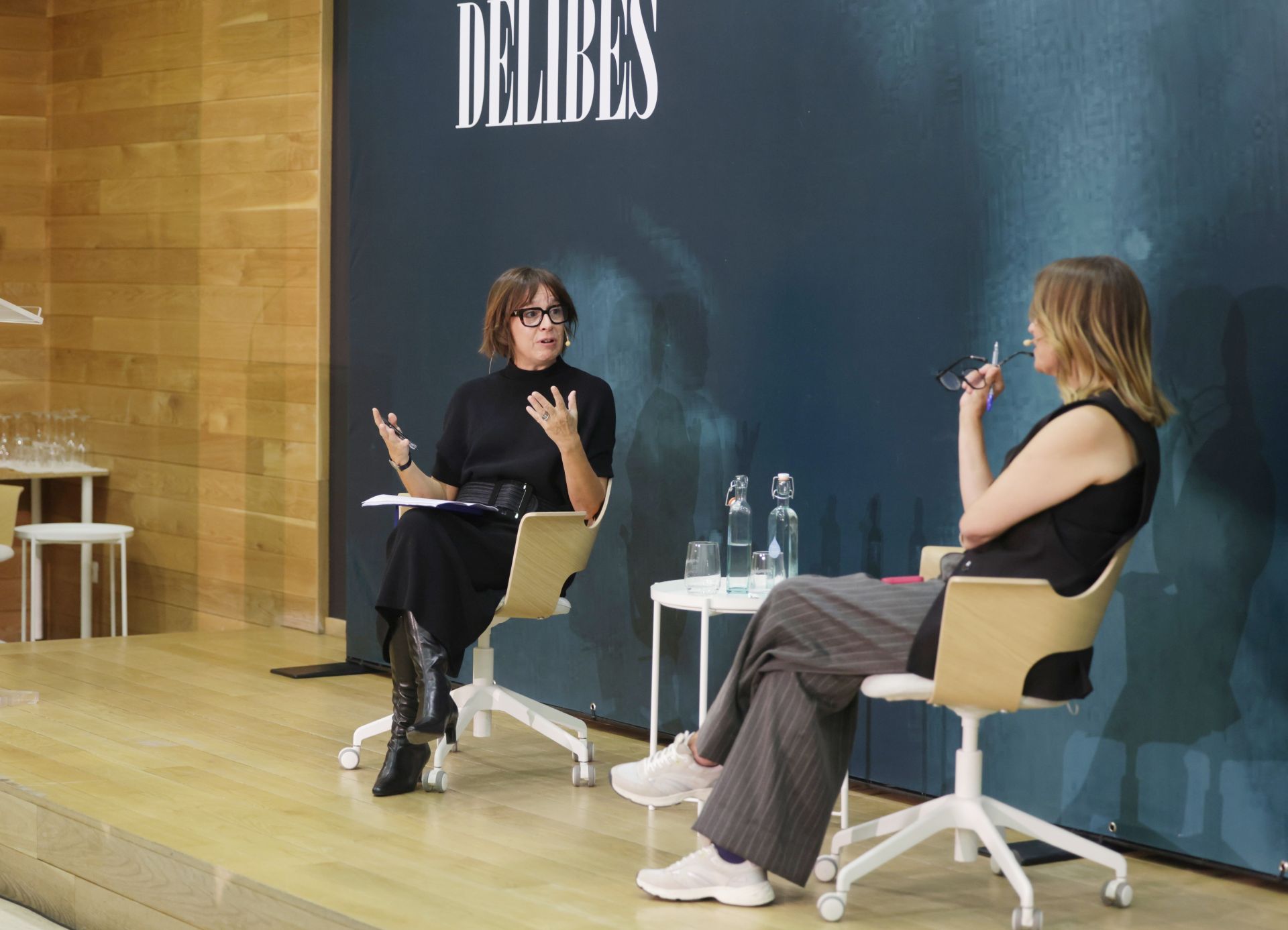 Rosa Palo y Luz Sánchez-Mellado.