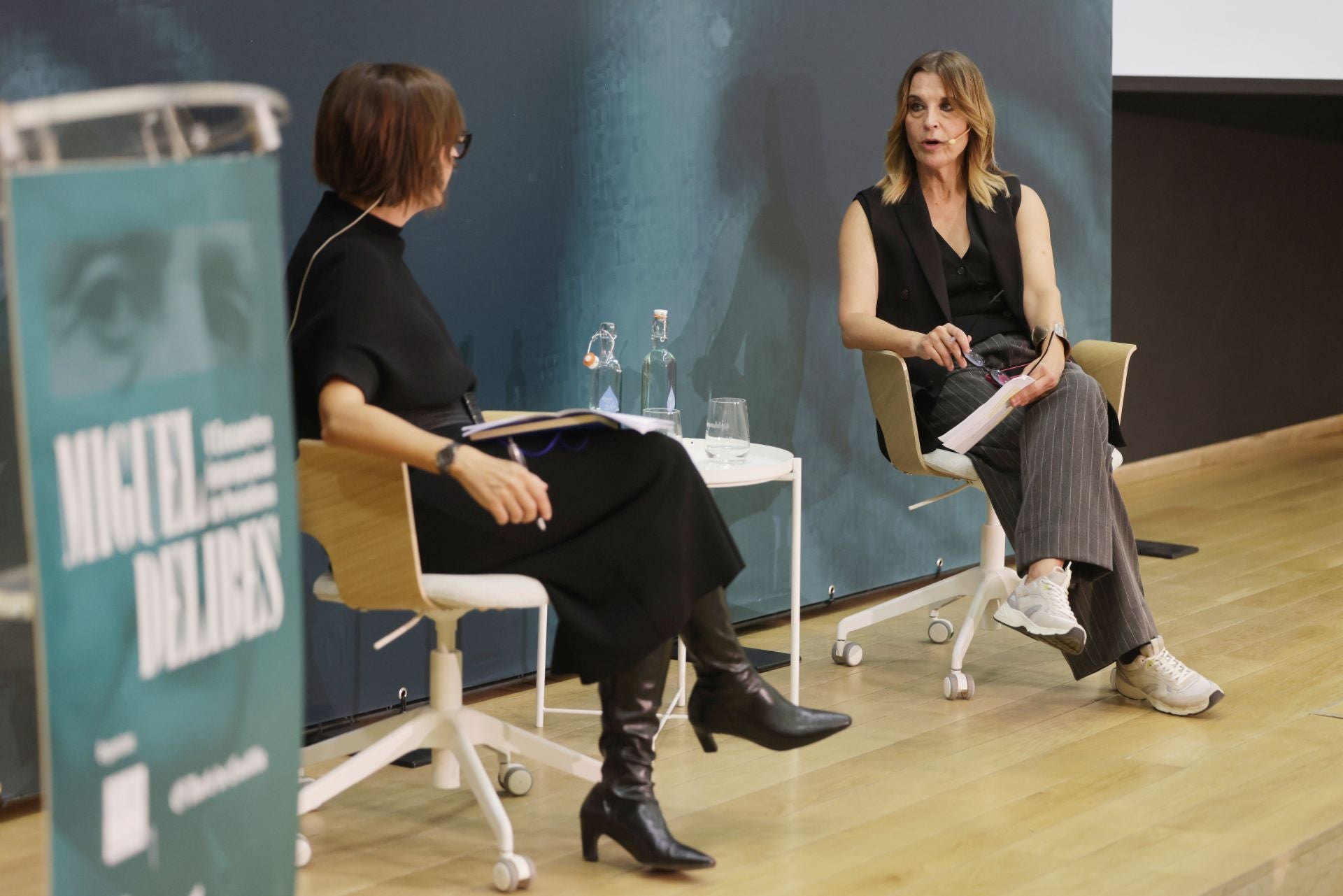 Rosa Palo, columnista de Vocento y Luz Sánchez Mellado, periodista de El País.