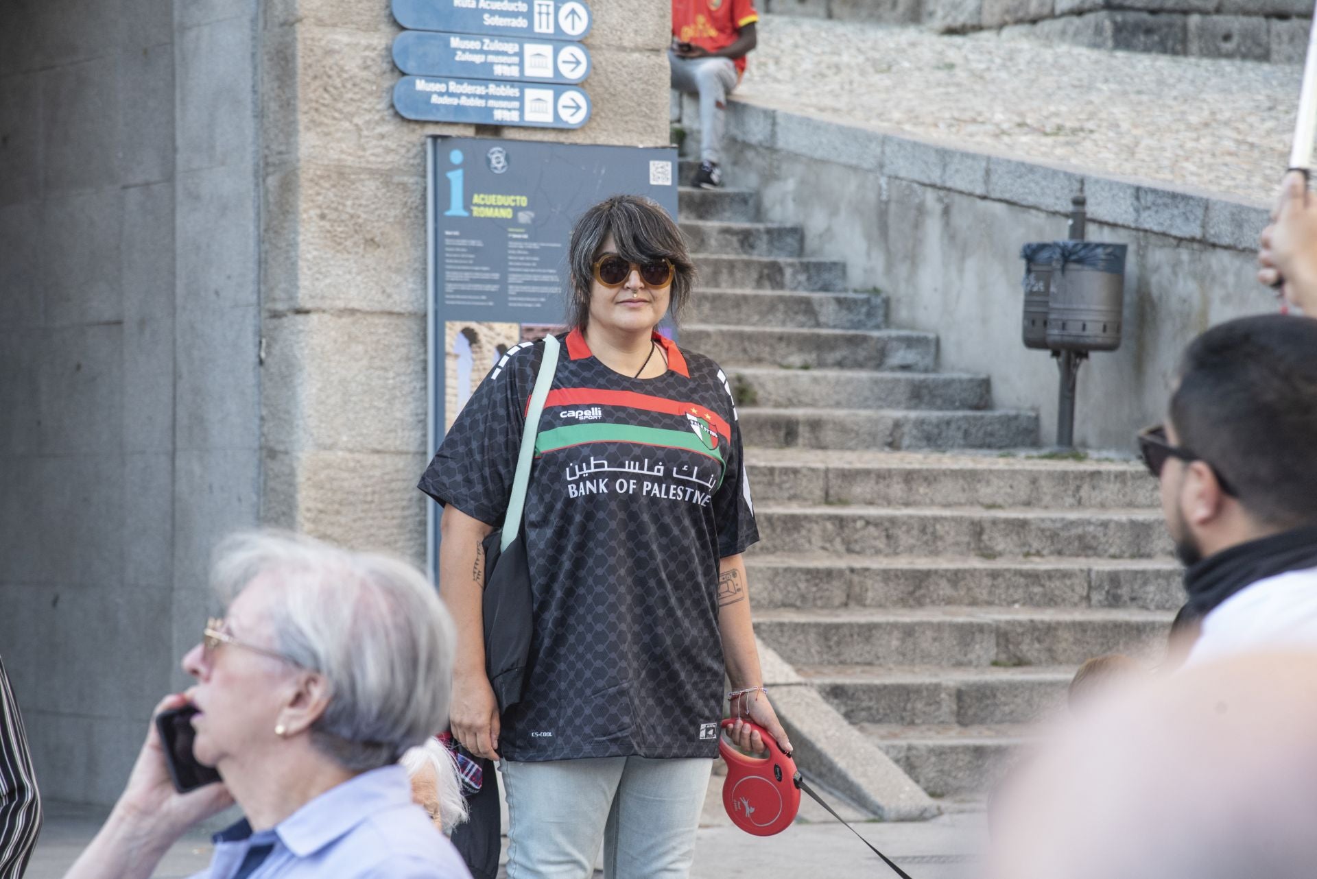 Las manifestaciones en Segovia por Gaza, en imágenes