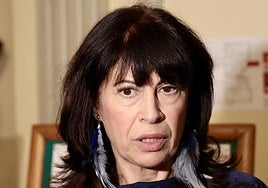 La ministra de Igualdad, Ana Redondo, en el acto de presentación del libro de Pedro Zerolo en Valladolid