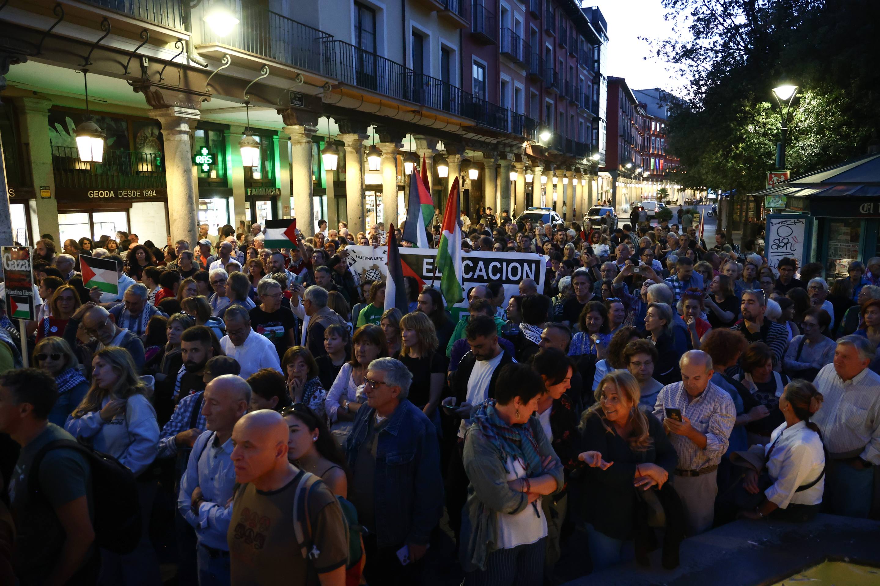 Nueva concentración en Fuente Dorada para reclamar el fin del «genocidio» en Palestina