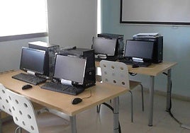 Una de las aulas de ACMSAP.