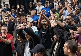 Protestas juveniles en Marruecos.