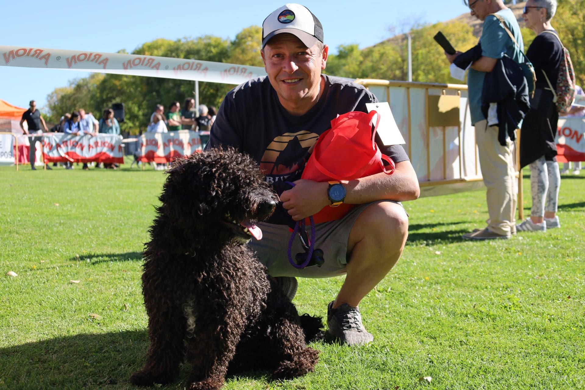 Concurso de mastines y perros de agua en Monzón de Campos