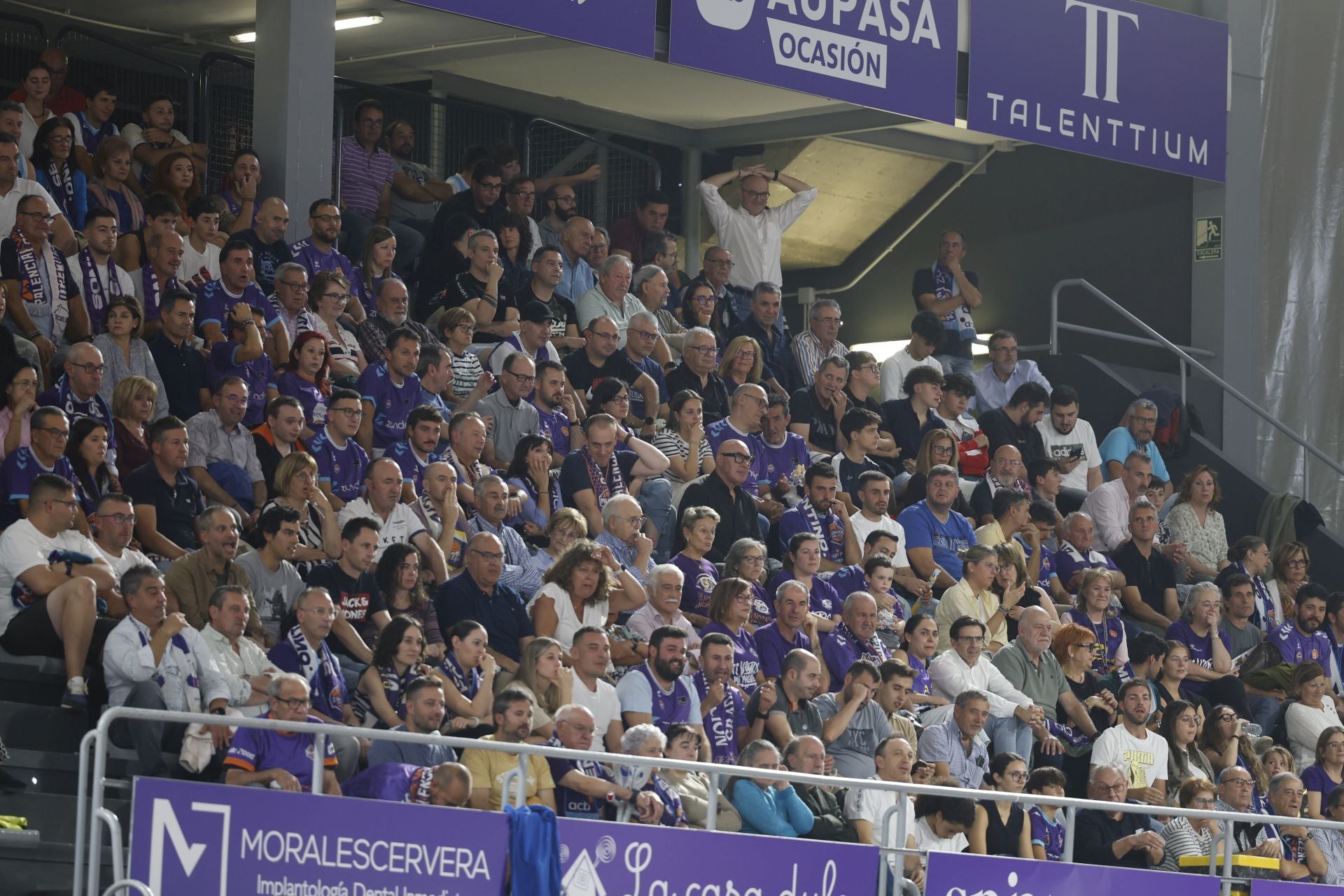 Búscate en las gradas del Súper Agropal Palencia-Cartagena