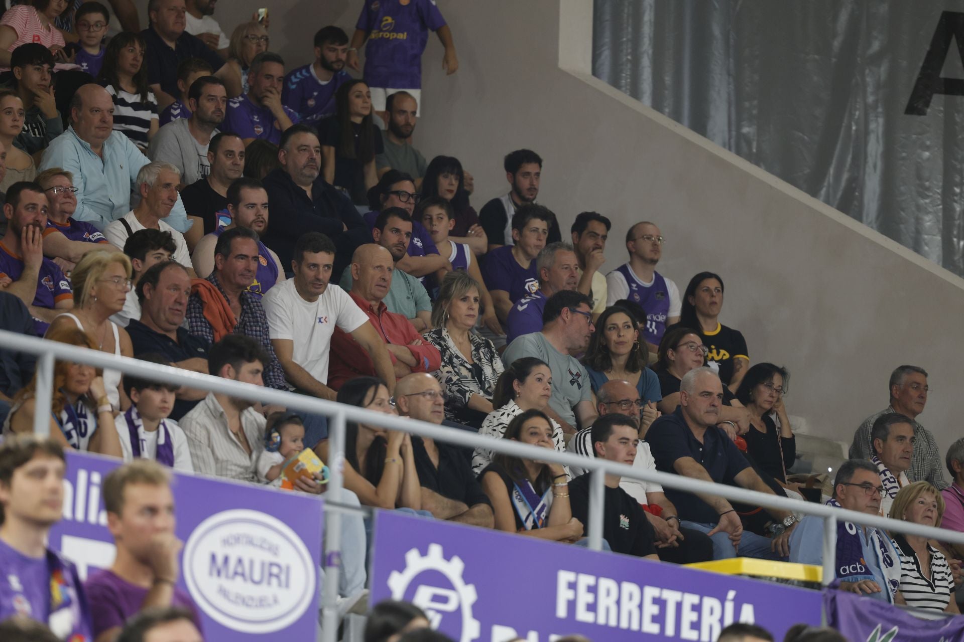 Búscate en las gradas del Súper Agropal Palencia-Cartagena