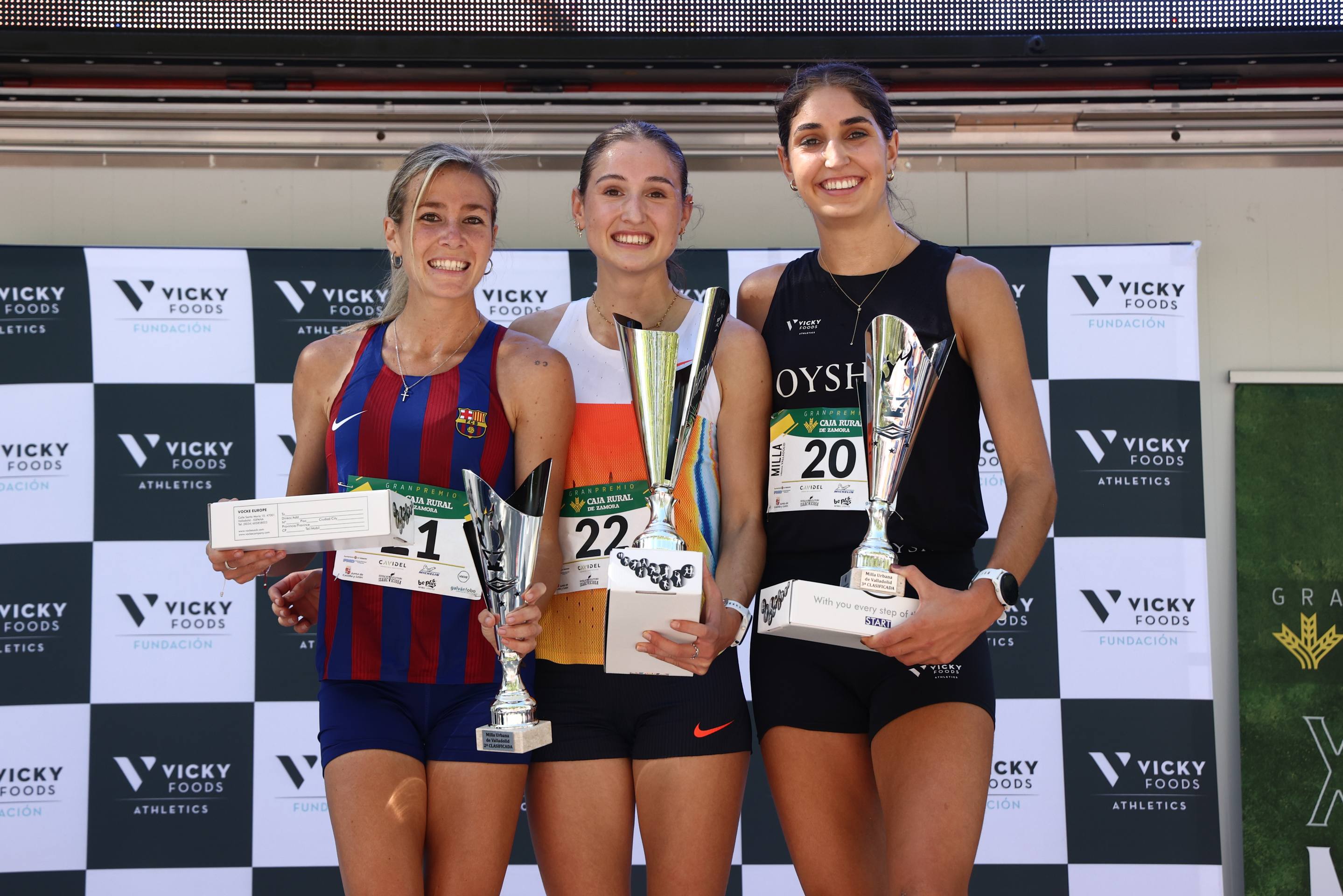 Carlos Sáez y Maria Viciosa, vencedores de la XIX Milla Urbana de Valladolid