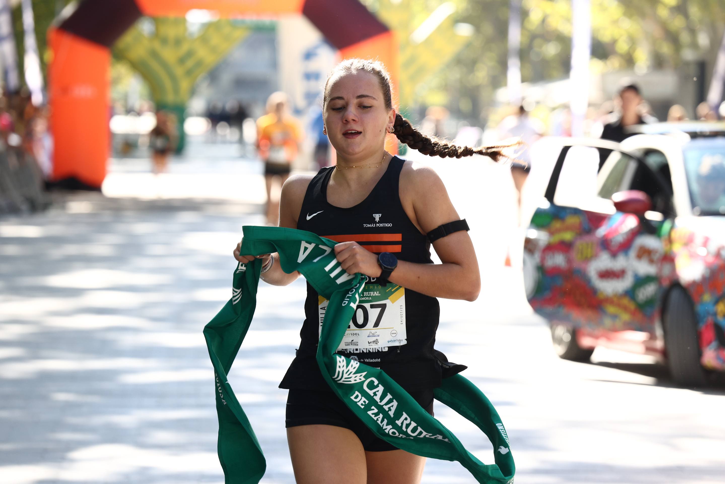 Carlos Sáez y Maria Viciosa, vencedores de la XIX Milla Urbana de Valladolid