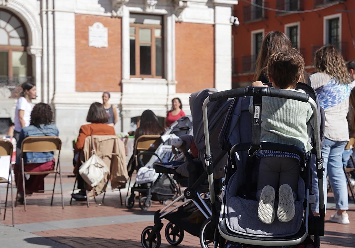 Las imágenes del taller de La Liga de la Leche de Castilla y León