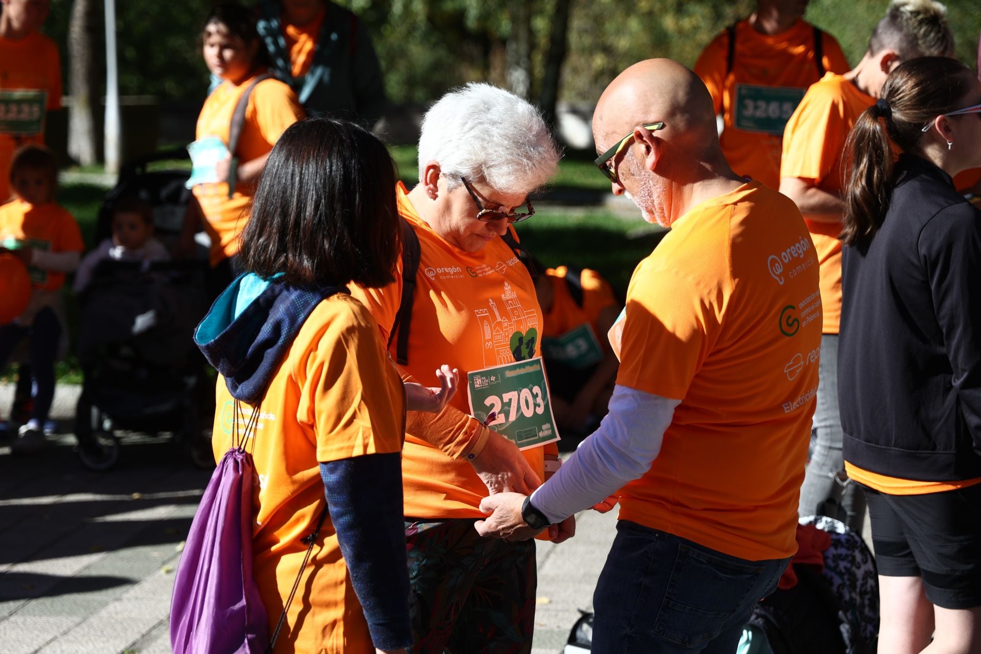 Las imágenes de la carrera contra el cáncer de Palencia