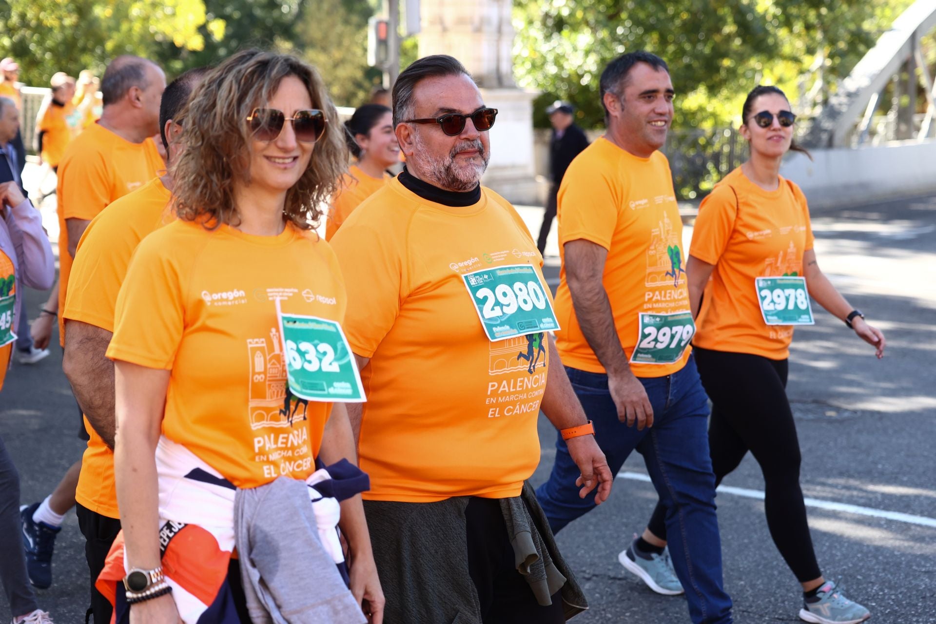 Las imágenes de la carrera contra el cáncer de Palencia