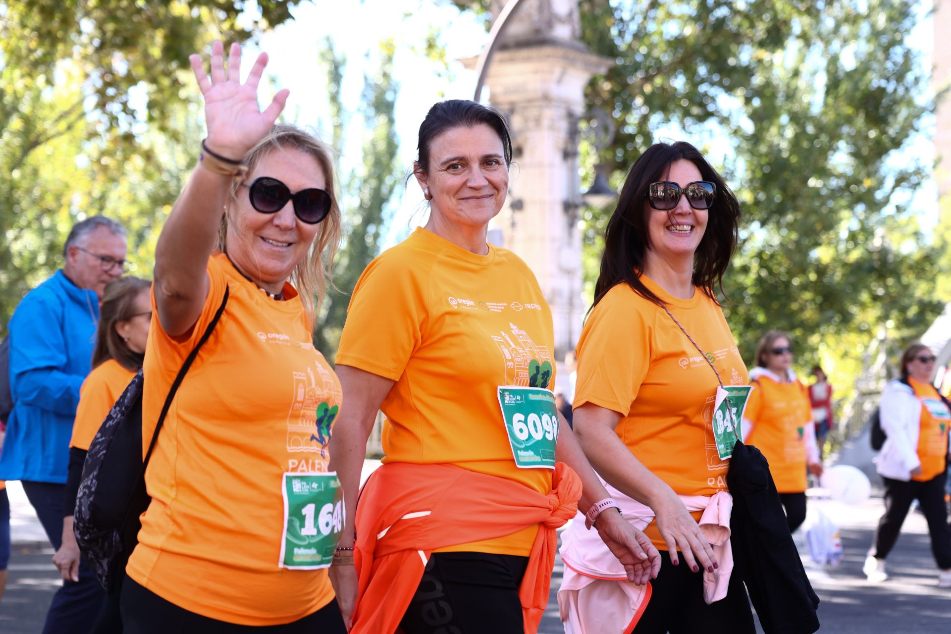 Las imágenes de la carrera contra el cáncer de Palencia