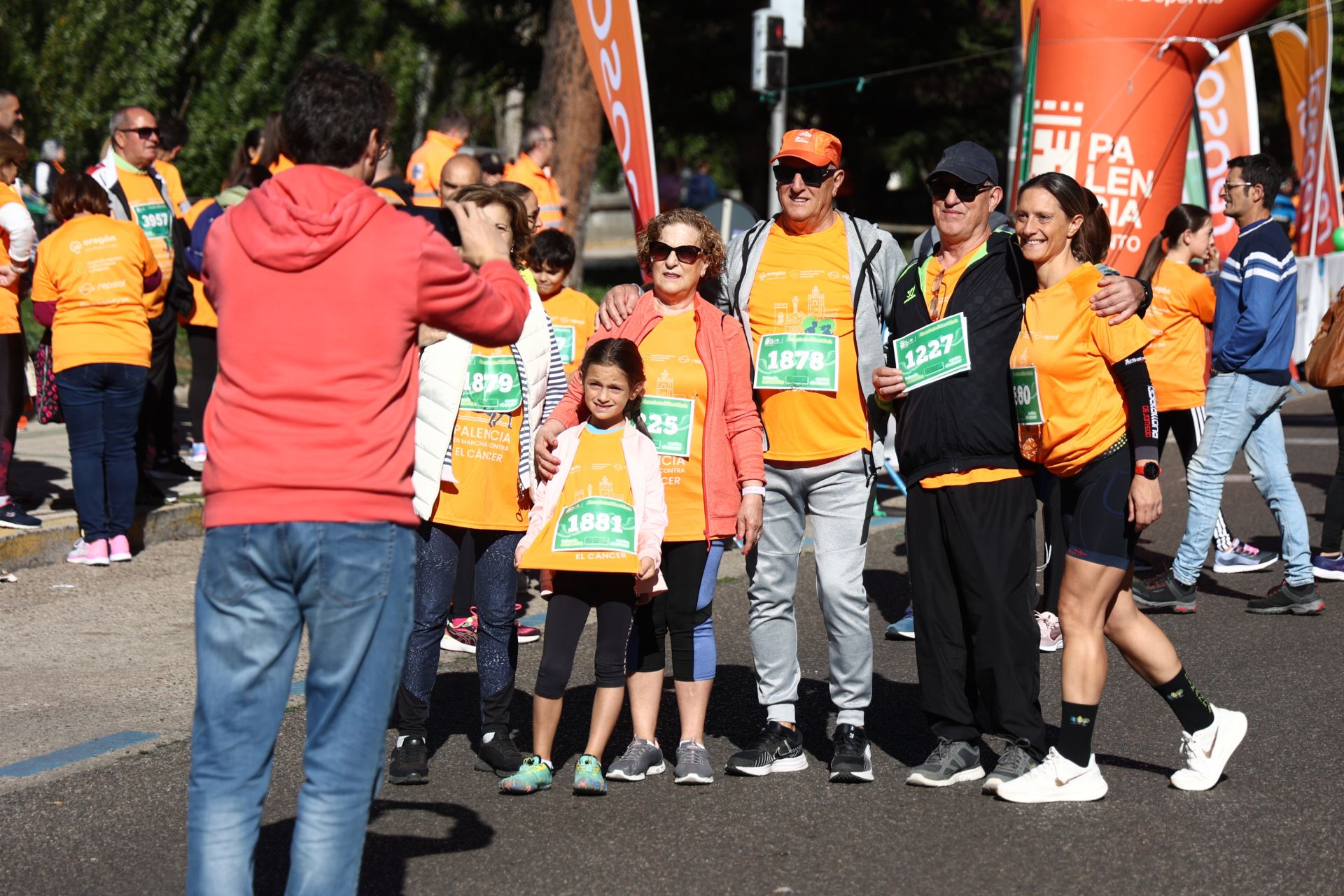 Las imágenes de la carrera contra el cáncer de Palencia