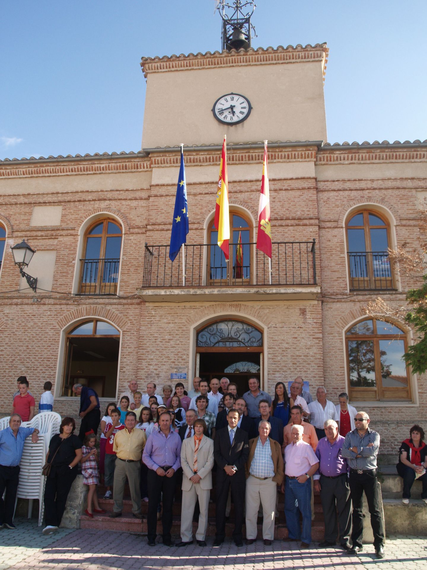 Celebración del primer centenario de la Casa Consitorial de Pollos. 3 de octubre de 2009.