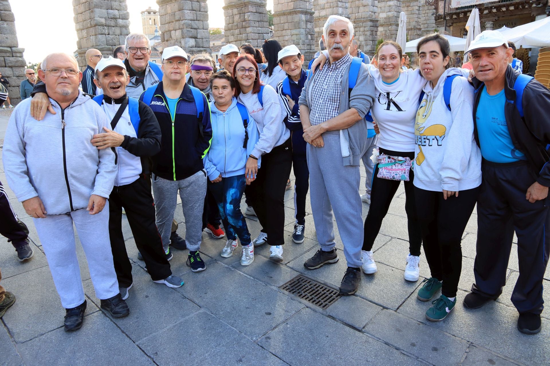 La marcha Apadefim en Segovia, en imágenes