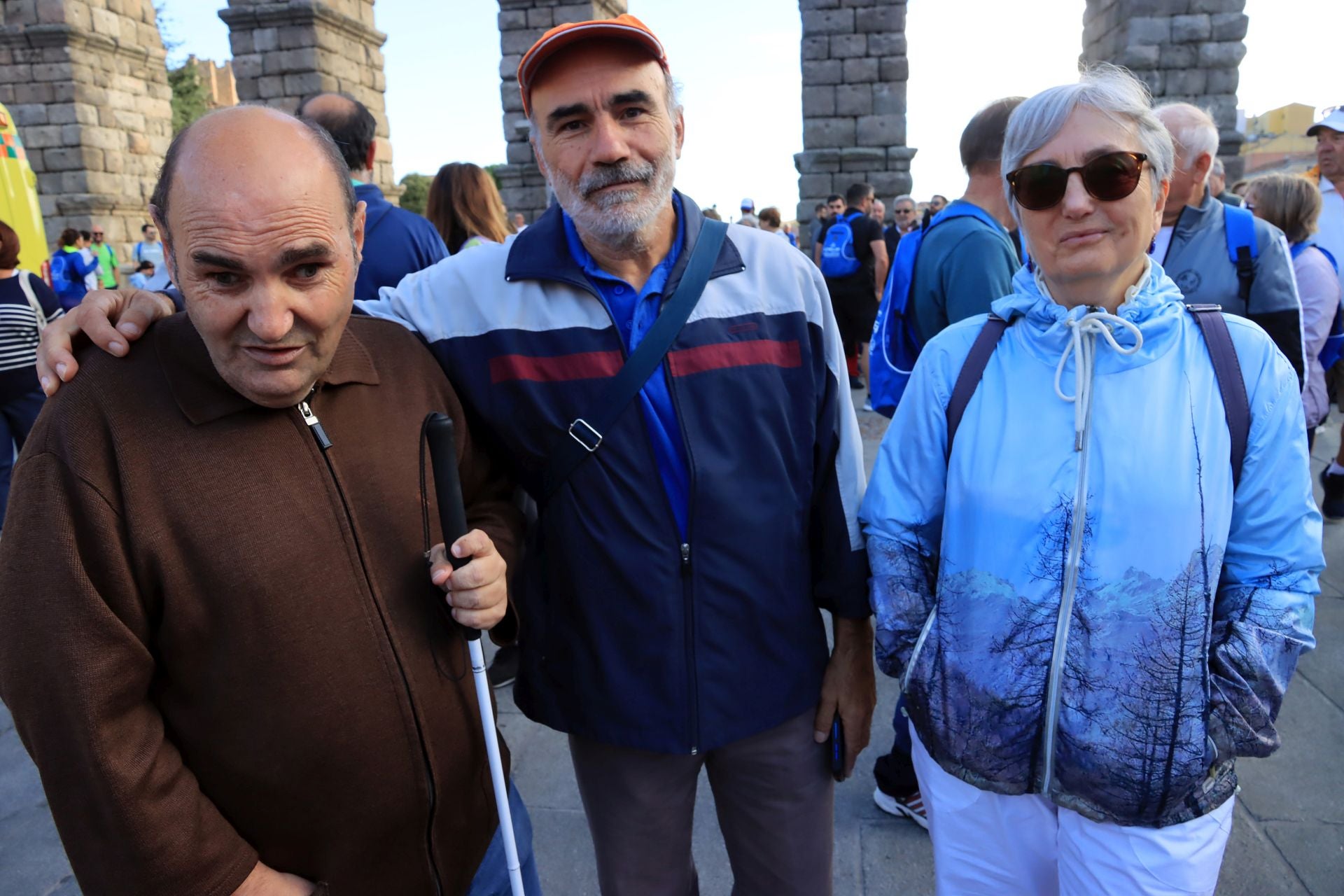 La marcha Apadefim en Segovia, en imágenes