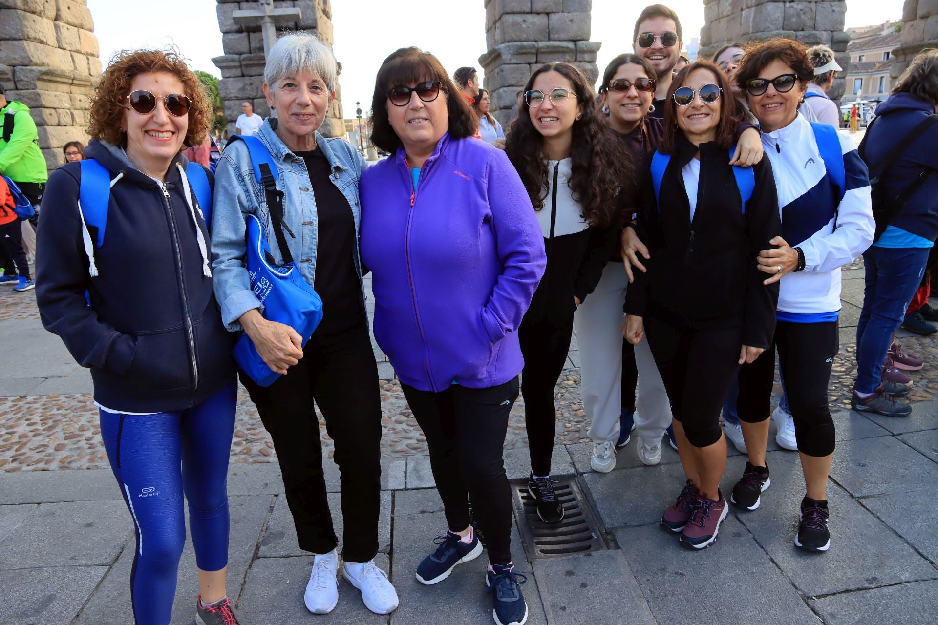 La marcha Apadefim en Segovia, en imágenes