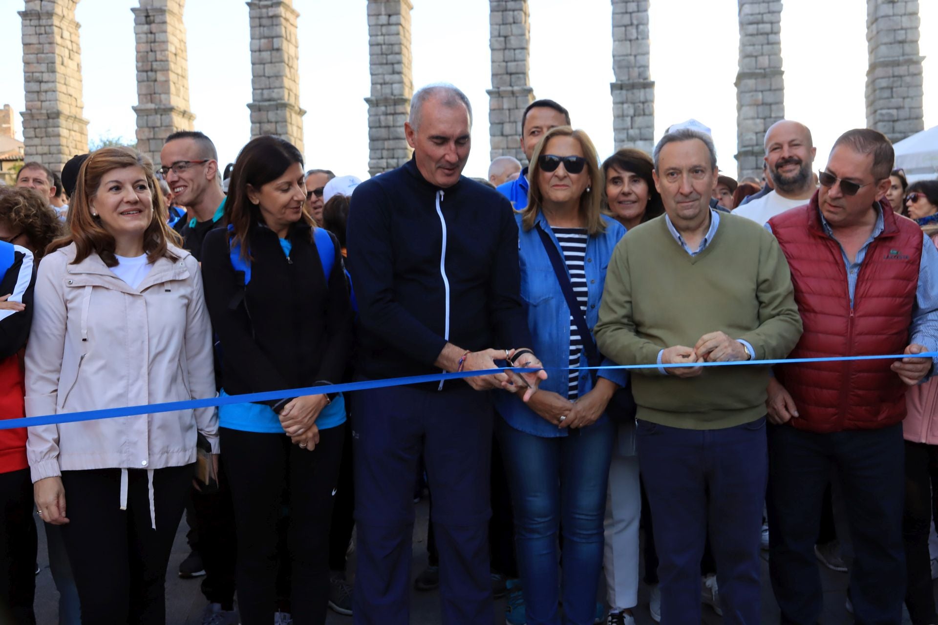 La marcha Apadefim en Segovia, en imágenes