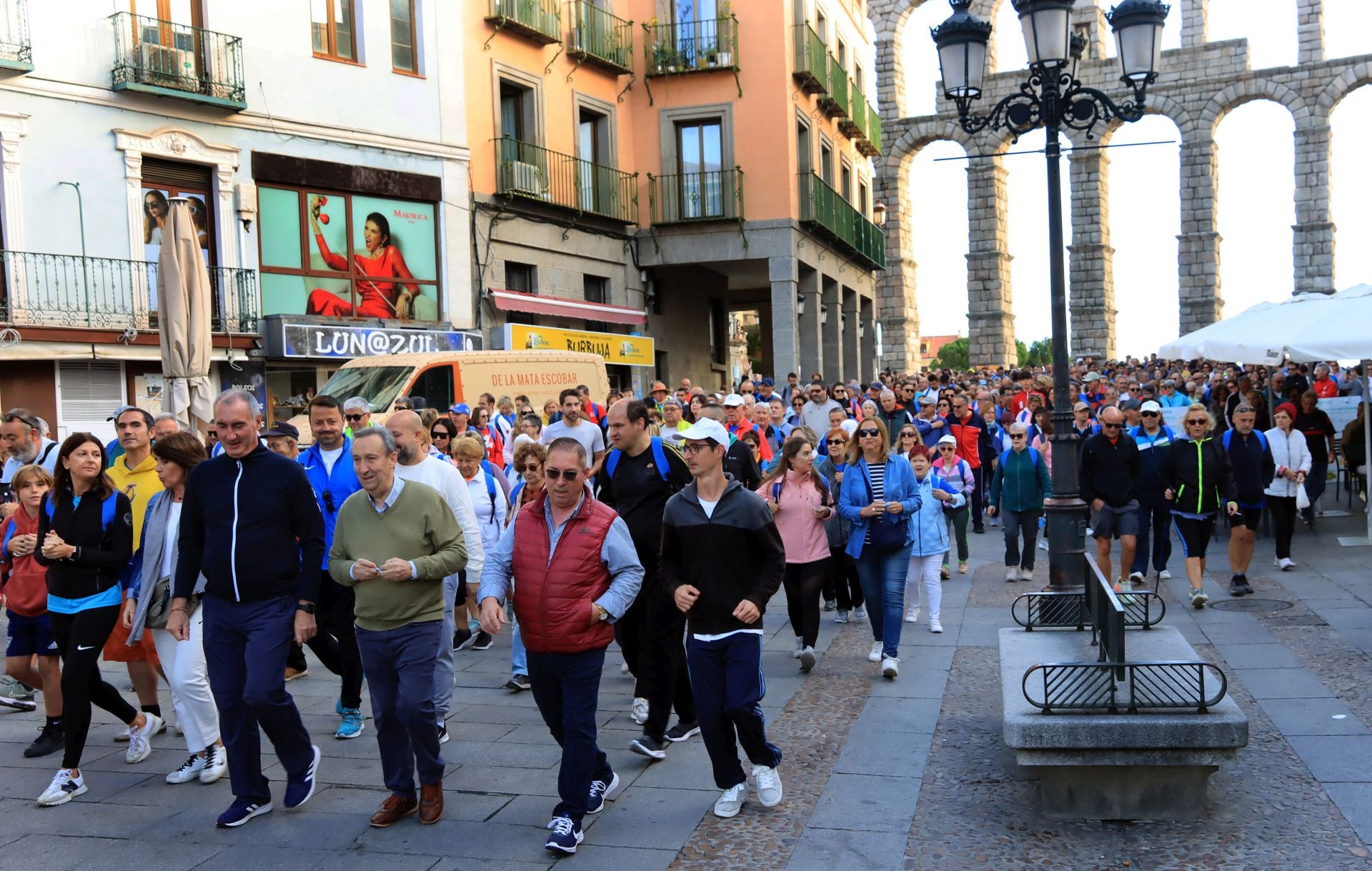 La marcha Apadefim en Segovia, en imágenes