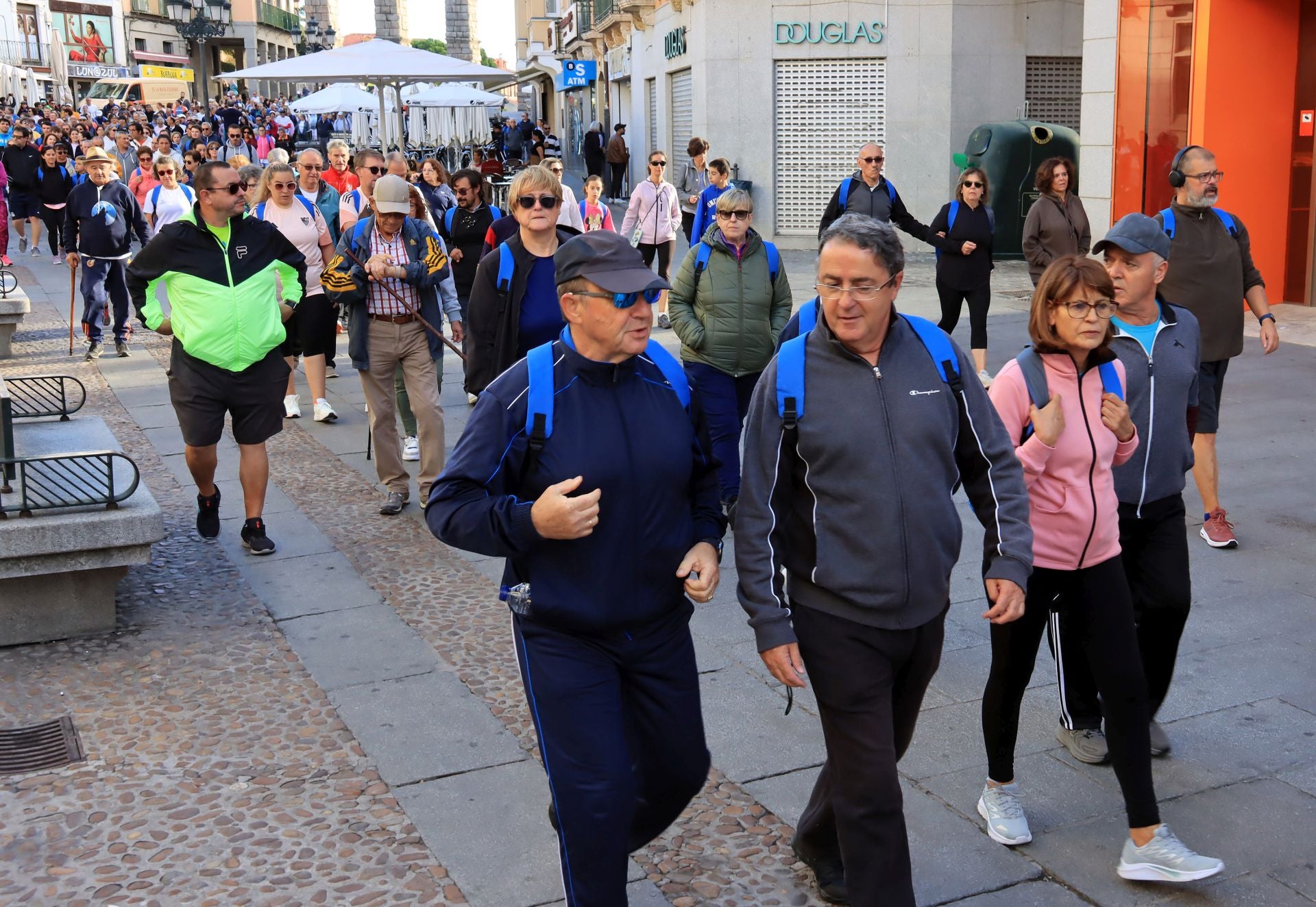 La marcha Apadefim en Segovia, en imágenes