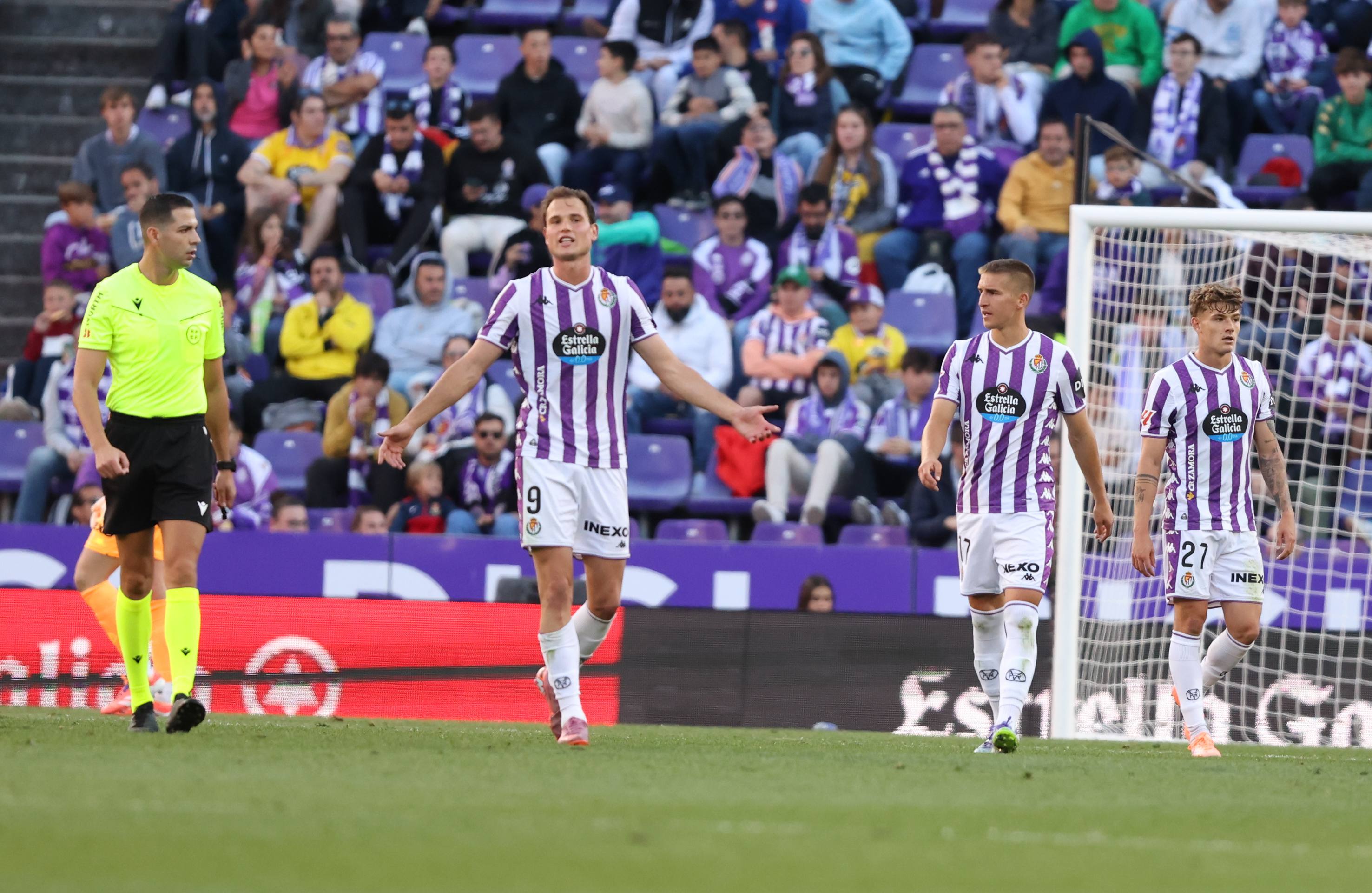 Las imágenes del empate del Real Valladolid-Mirandés