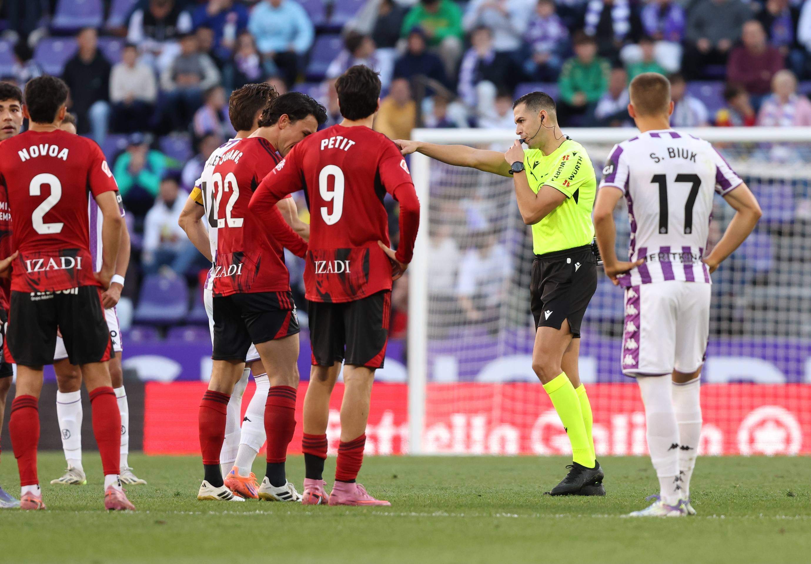 Las imágenes del empate del Real Valladolid-Mirandés