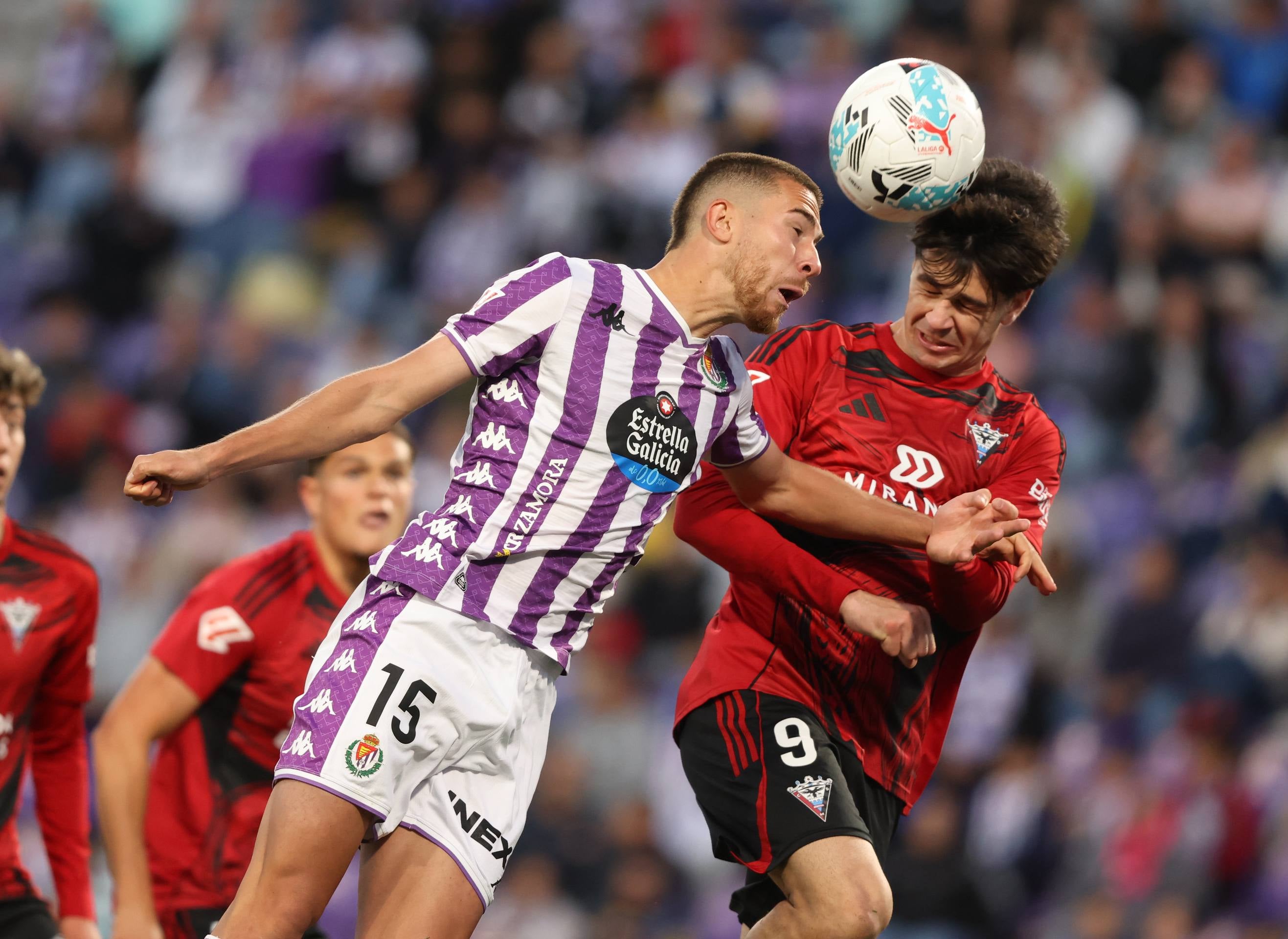 Las imágenes del empate del Real Valladolid-Mirandés