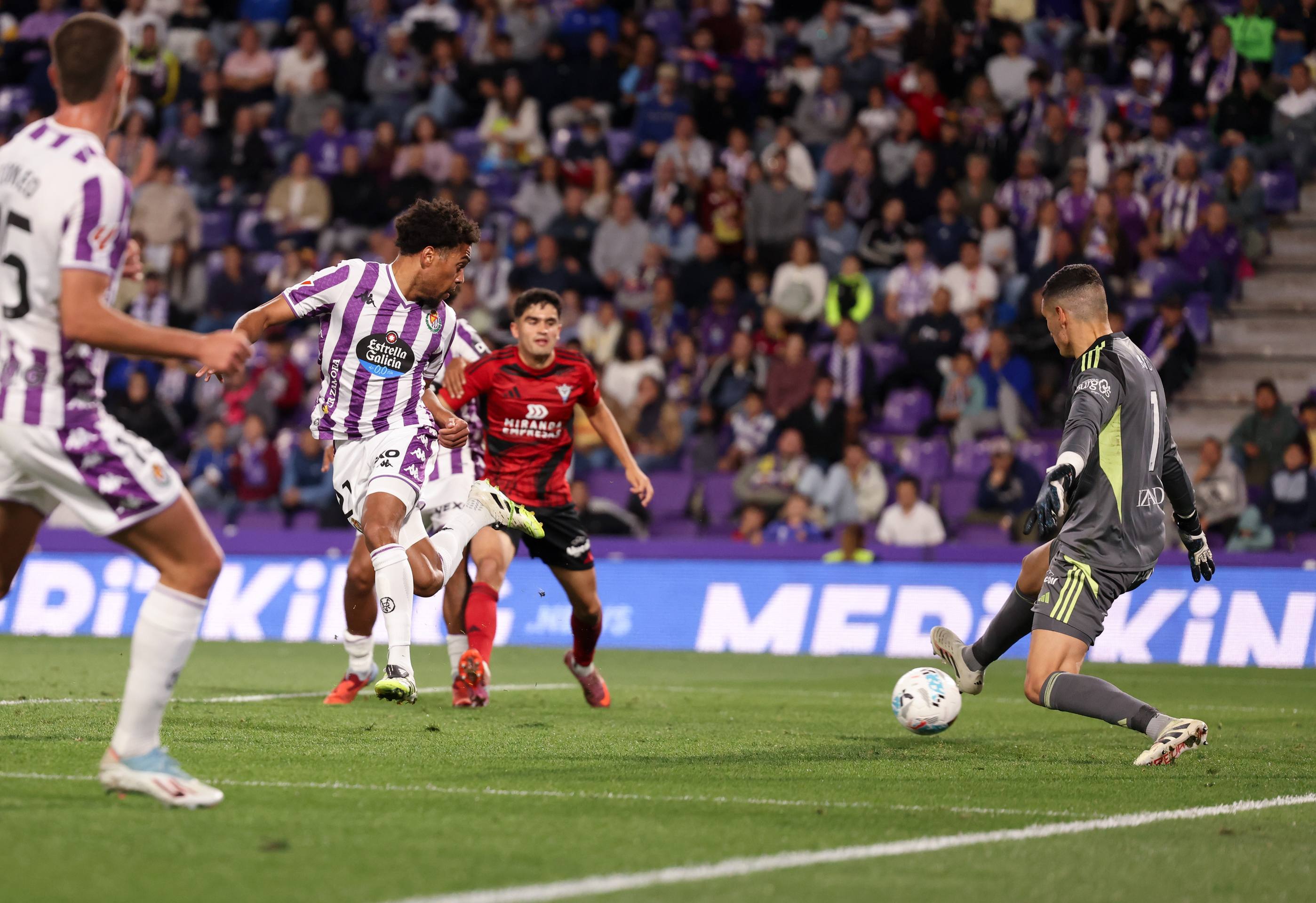 Las imágenes del empate del Real Valladolid-Mirandés