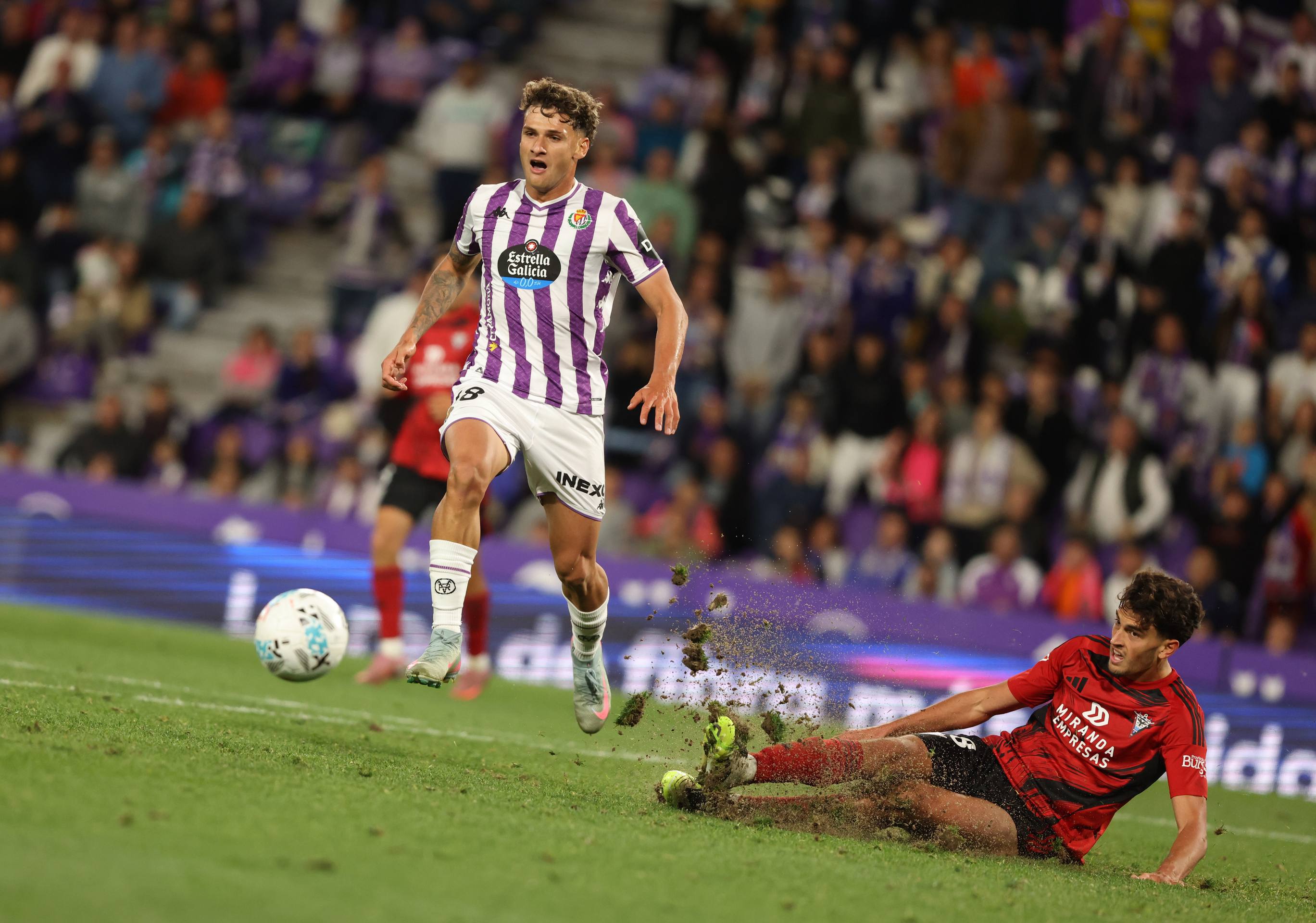 Las imágenes del empate del Real Valladolid-Mirandés