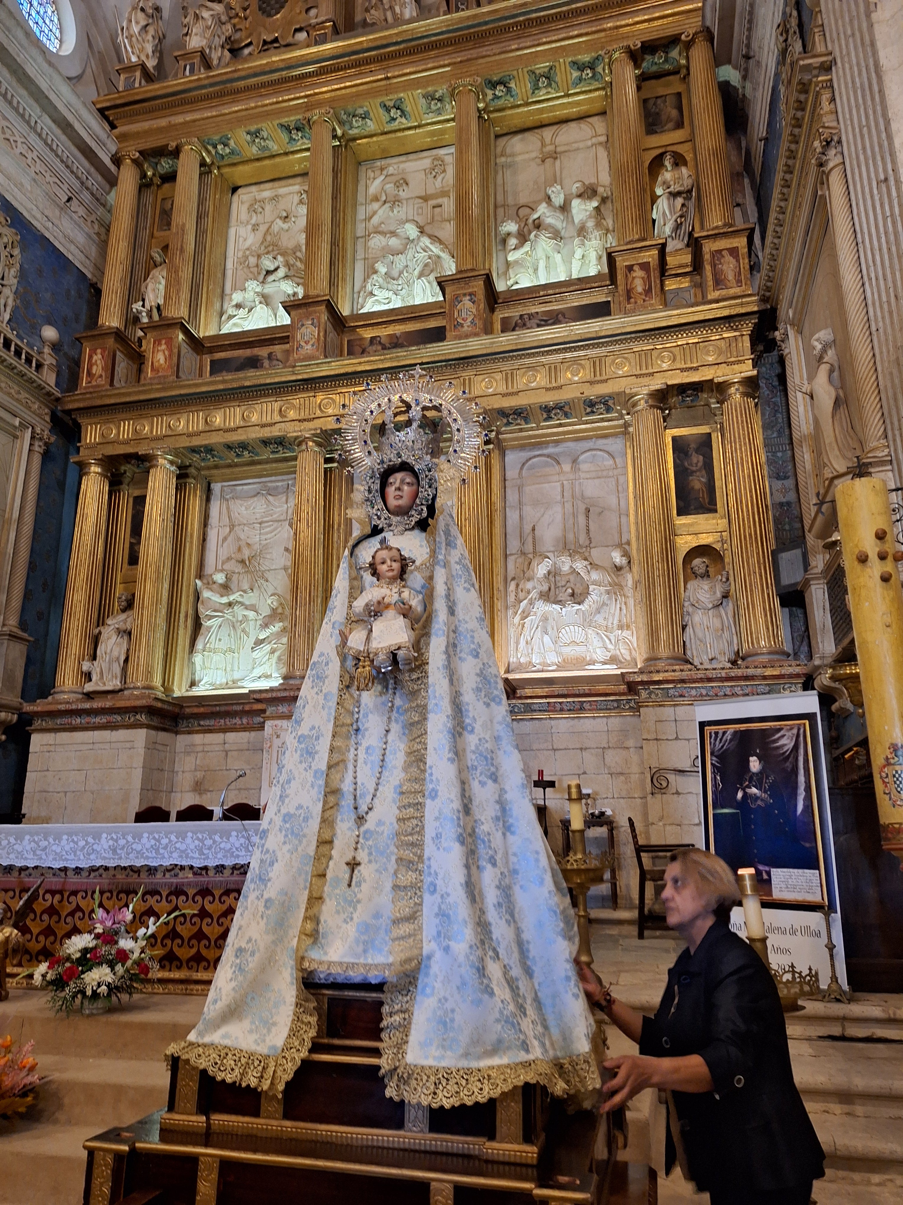 Villagarcía de Campos recueda a su vecina más insigne, doña Magdalena de Ulloa
