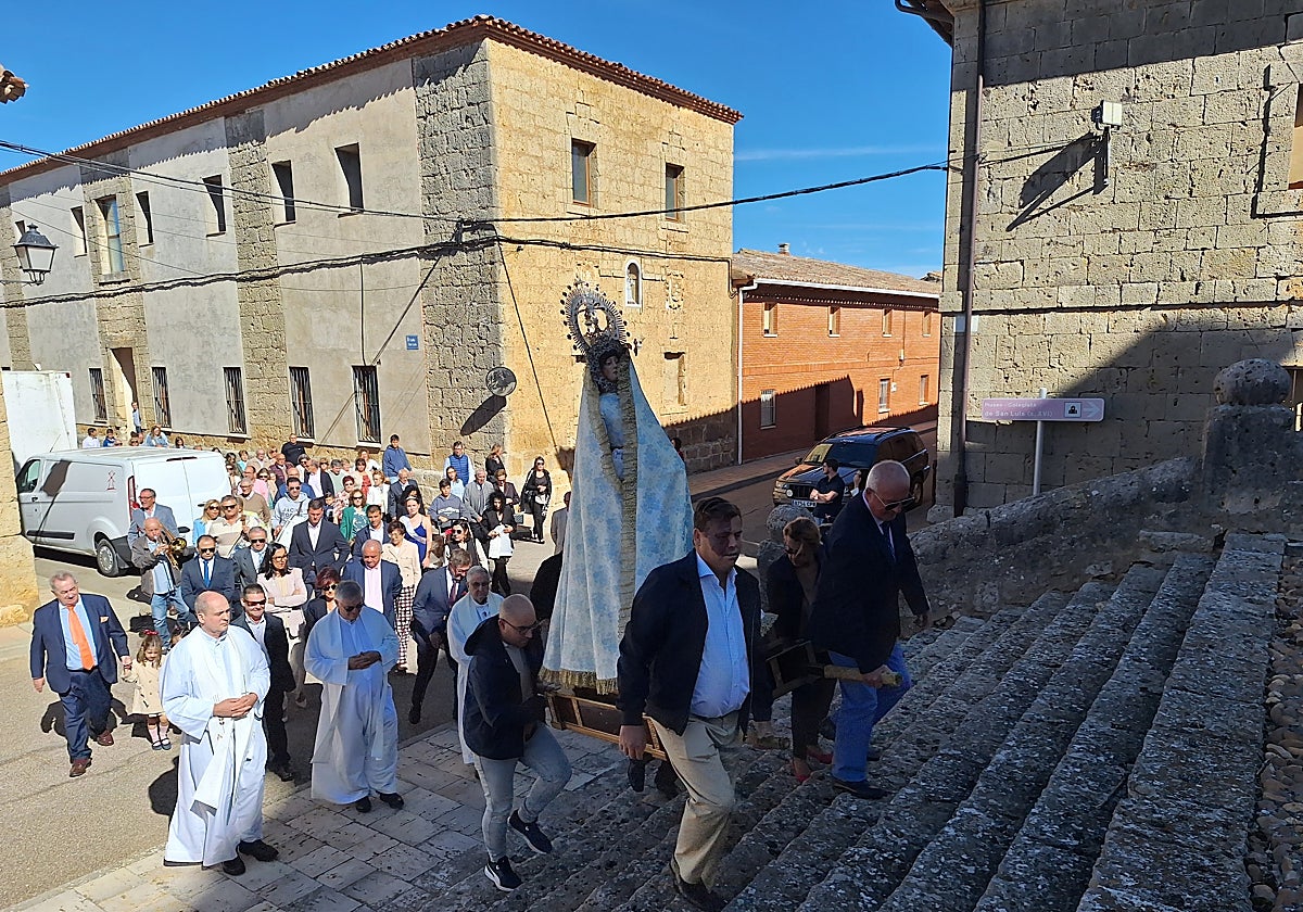 Villagarcía de Campos recueda a su vecina más insigne, doña Magdalena de Ulloa