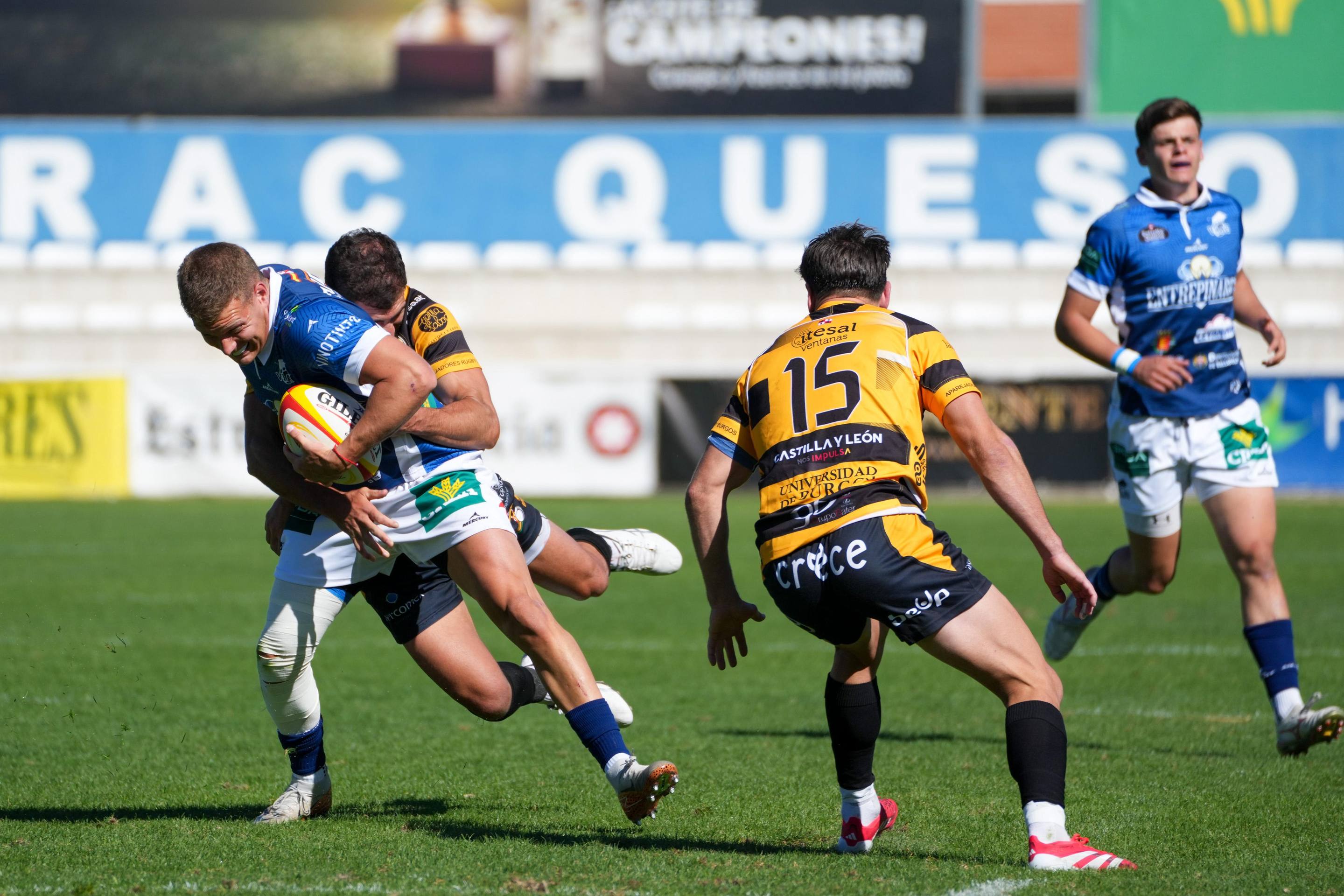 Las imágenes de la derrota del VRAC ante Burgos