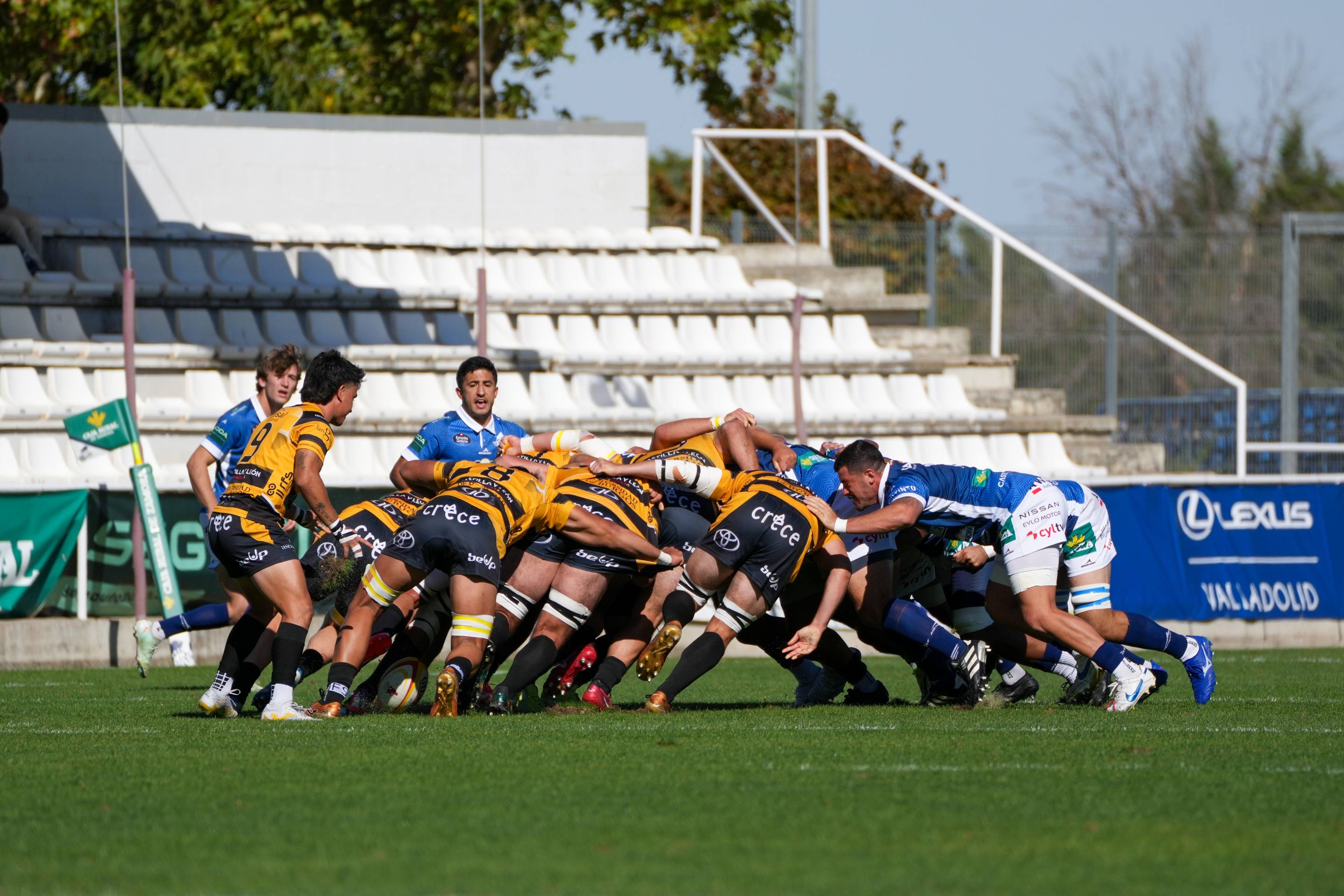 Las imágenes de la derrota del VRAC ante Burgos