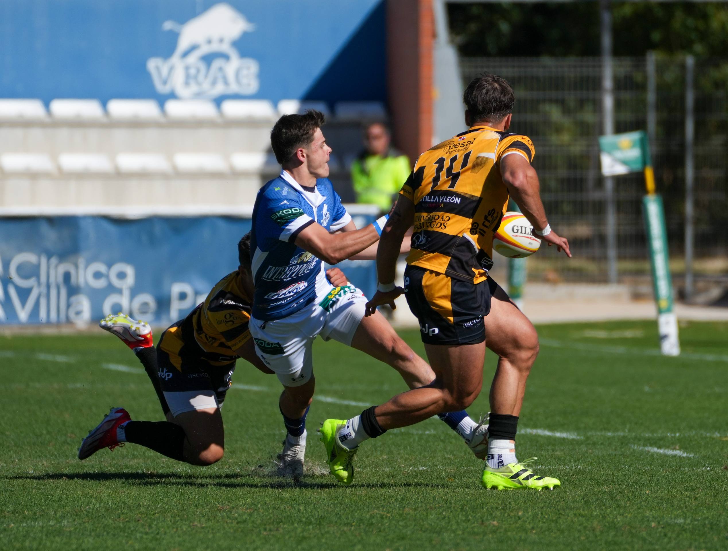 Las imágenes de la derrota del VRAC ante Burgos