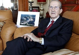 El ingeniero segoviano Claudio Gómez Perretta, cuya figura ha sido reconocida por la ciudad de Valencia.