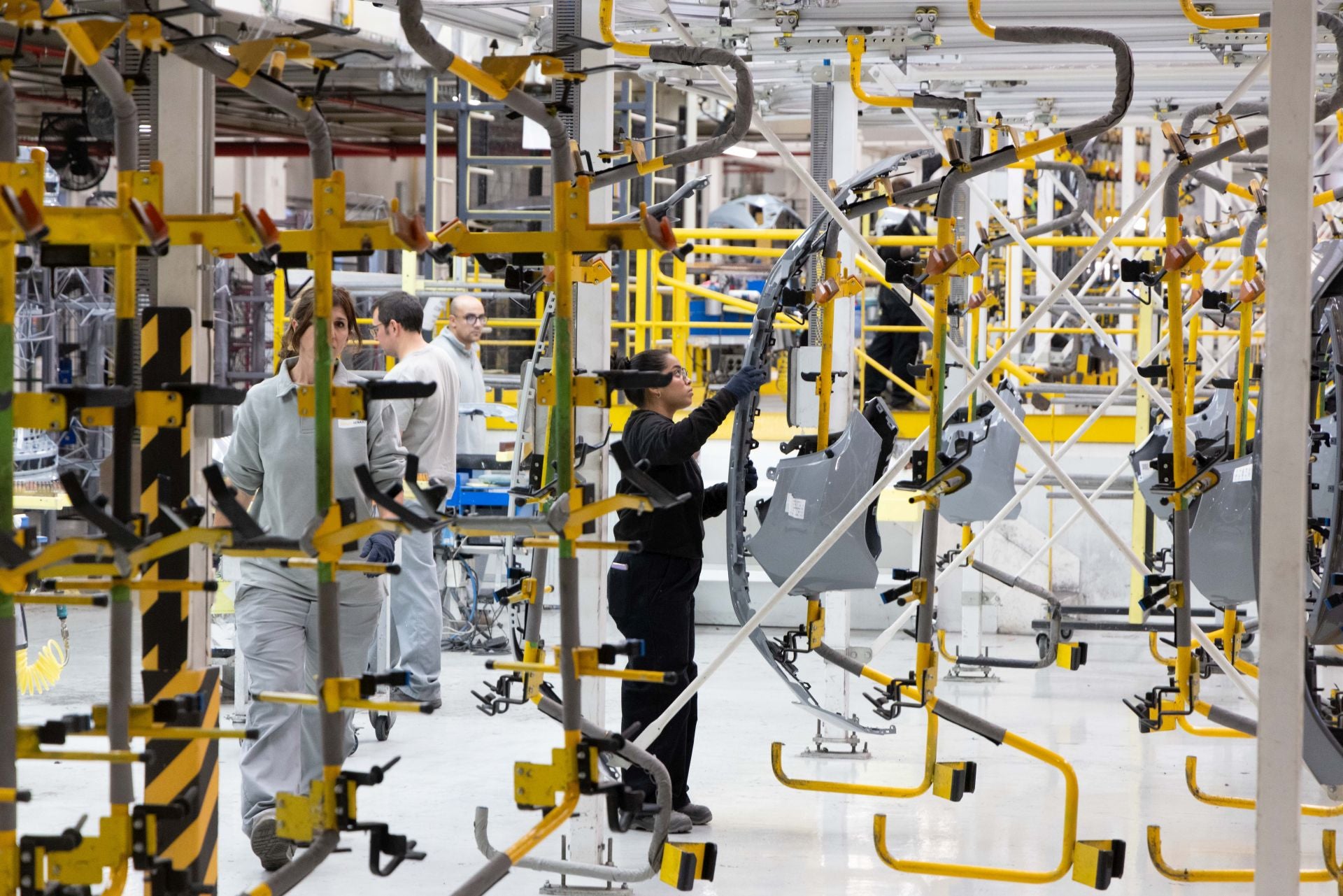 Las imágenes del 60 aniversario de la planta de Carrocerías de Renault en Valladolid