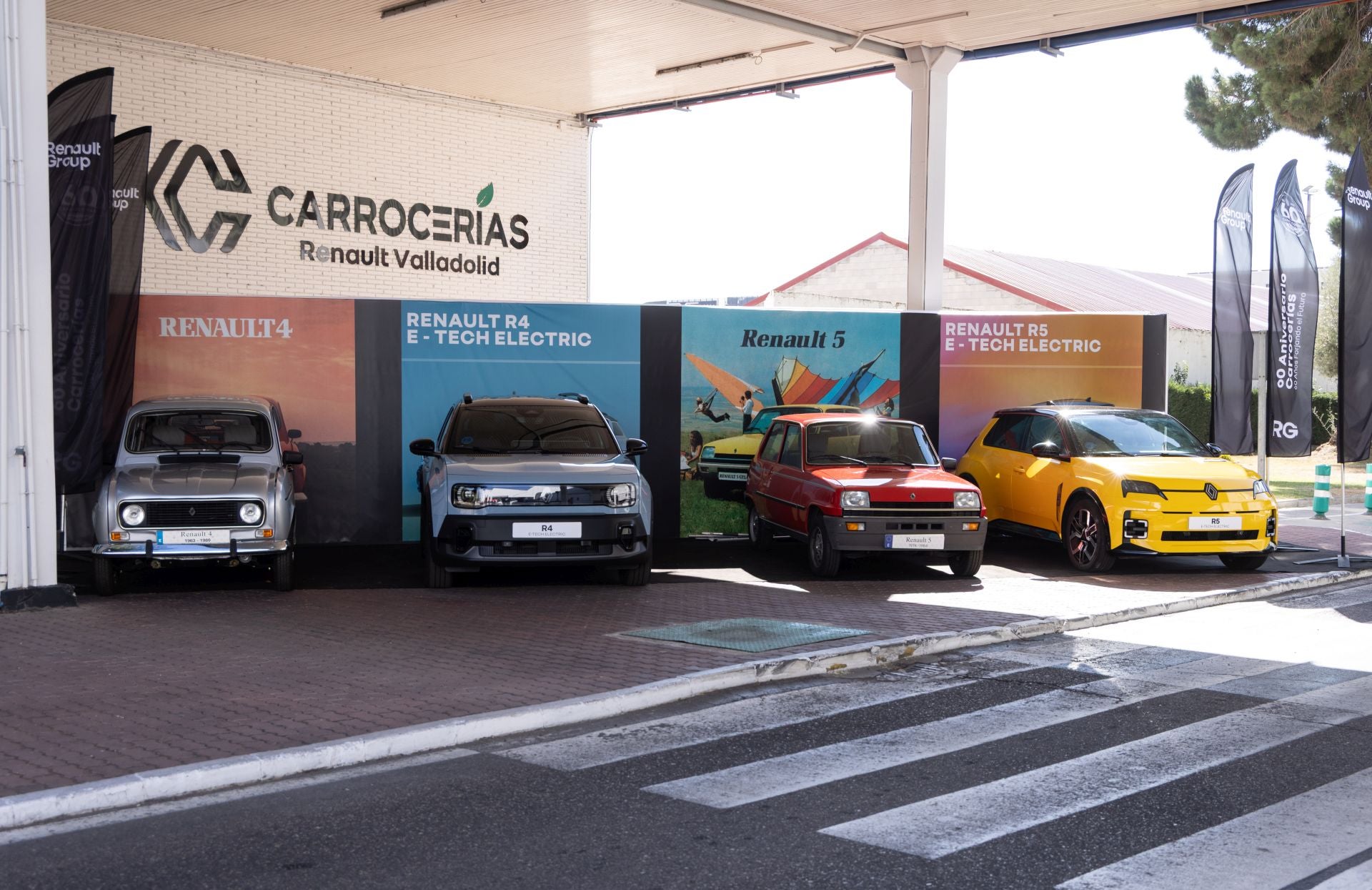 Las imágenes del 60 aniversario de la planta de Carrocerías de Renault en Valladolid