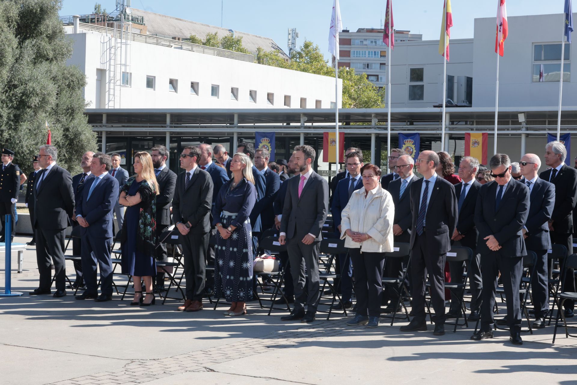 Las imágenes del acto de homenaje en el día de la Policía Nacional de Castilla y León