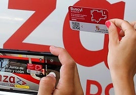 Tarjeta Buscyl, durante su presentación.