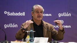 Marcos de Quinto durante su intervención en el Foro Económico de El Norte de Castilla.