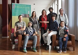 El equipo de 'La mirada de Lucía'.