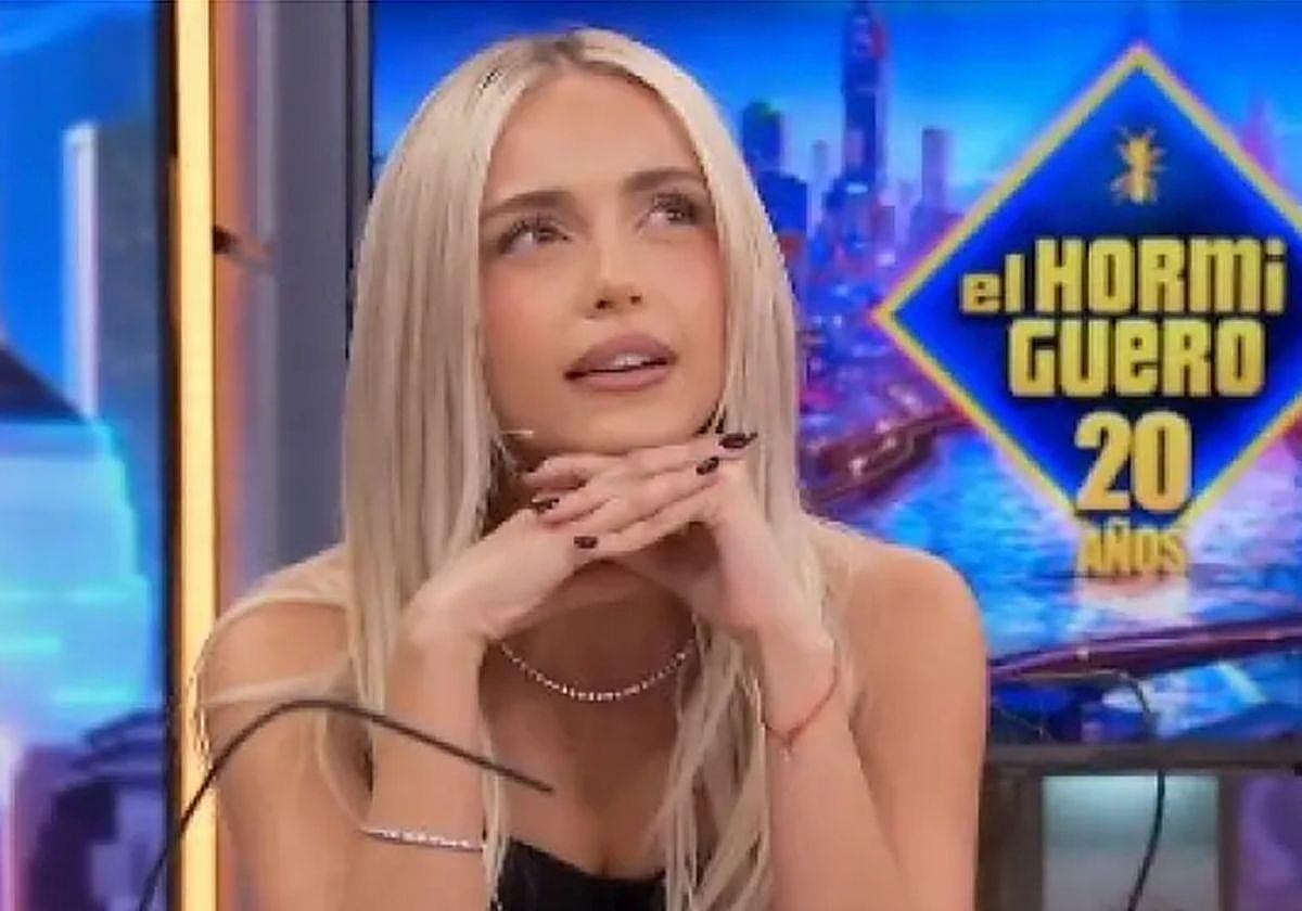 Ana Mena, en 'El Hormiguero'.