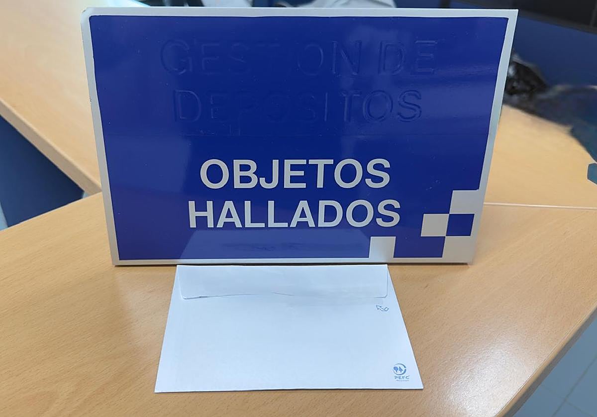 Si has perdido un sobre con tu nómina de septiembre, contacta con la Policía Municipal