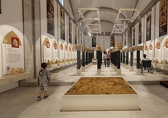 Exposición del proyecto 'Bosque Románico'.