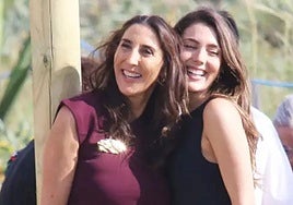 Paz Padilla con su hija Anna Ferrer, en una imagen de archivo.