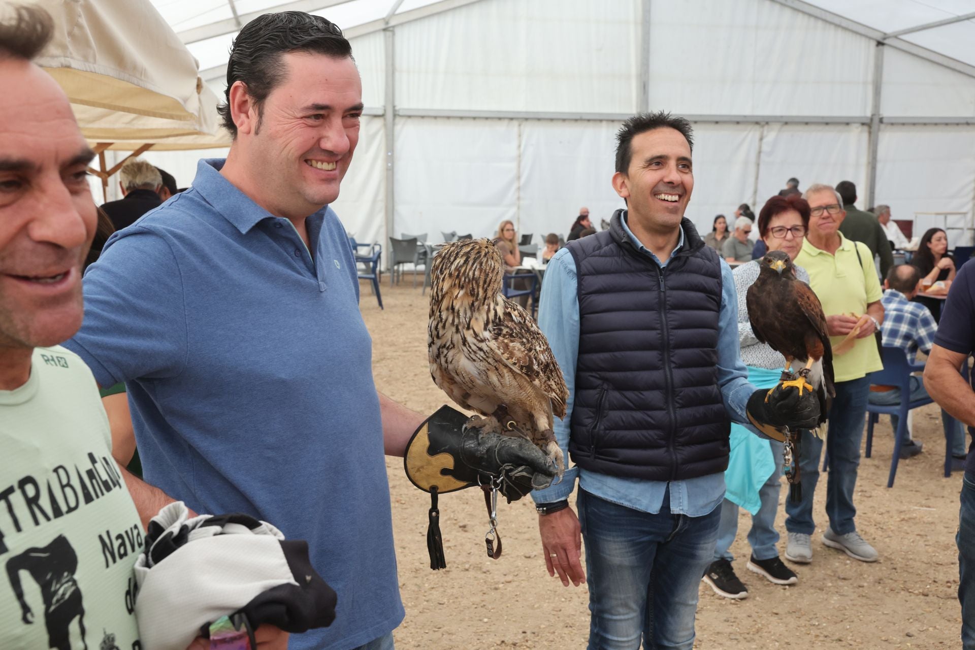 Las imágenes del I Encuentro Internacional de Cetrería en Nava del Rey