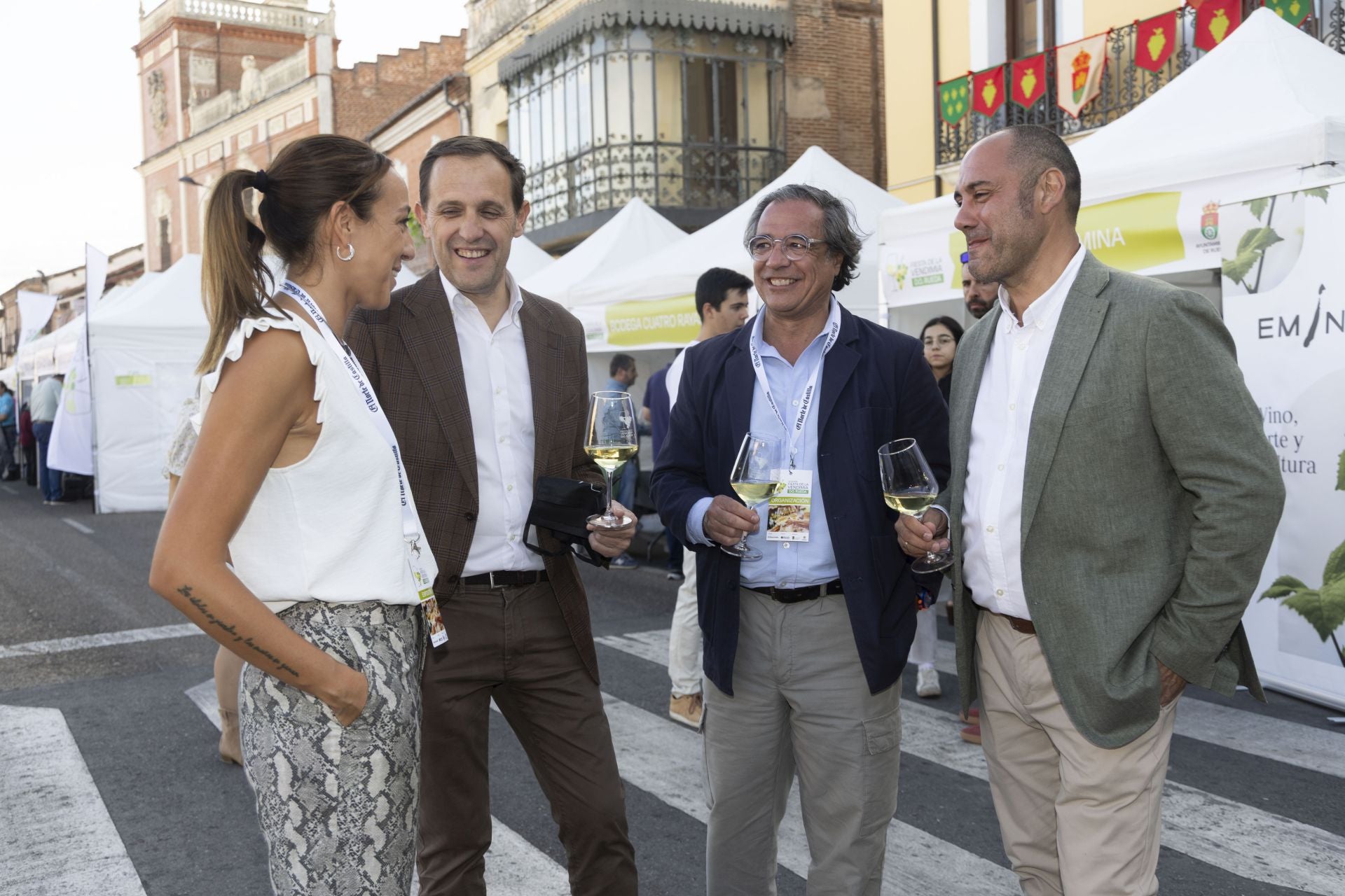 El buen ambiente marida con los vinos de la D.O. Rueda